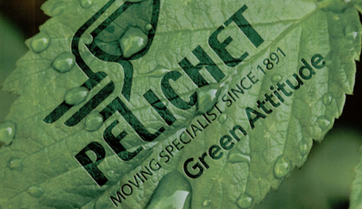Pelichet moving specialists' Green attitude