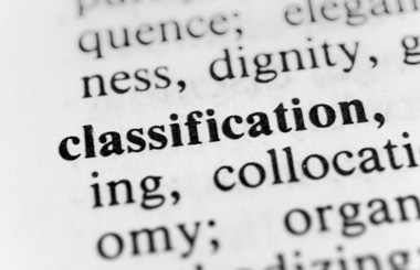 Classify documents into categories