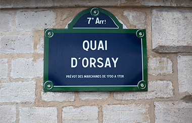 Archives diplomatiques transférées au Quai d'Orsay